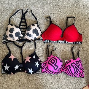 Bundle of Victoria’s Secret Pink bras